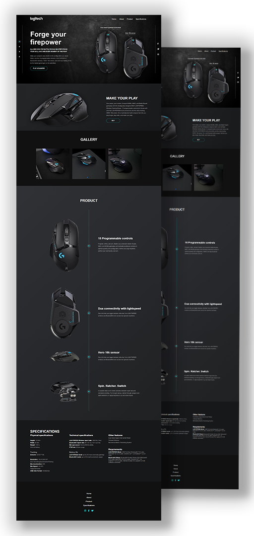 Logitech Template