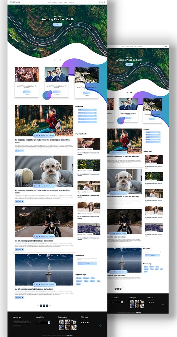 Blogger Template