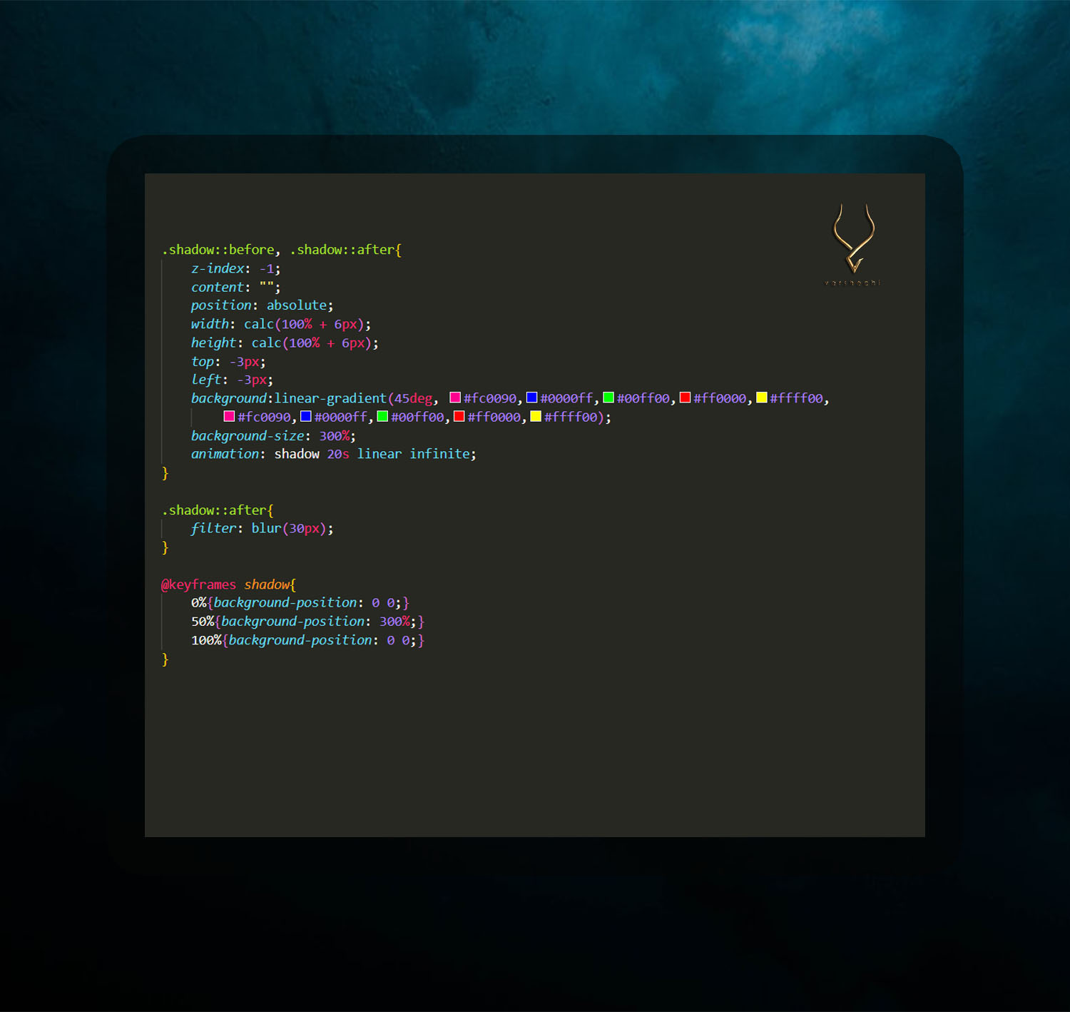 Animated Shadow Boxes