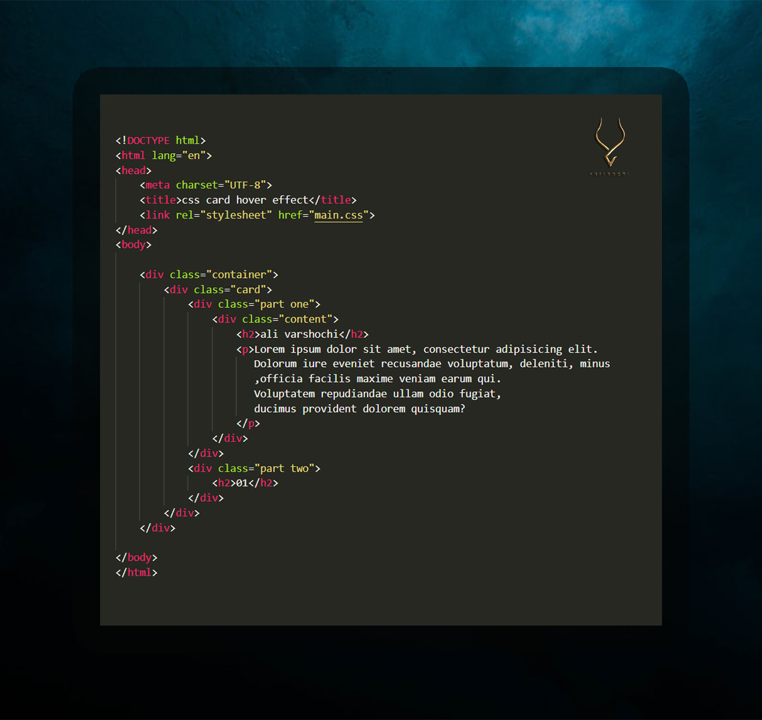Stunning Card Hover Effects