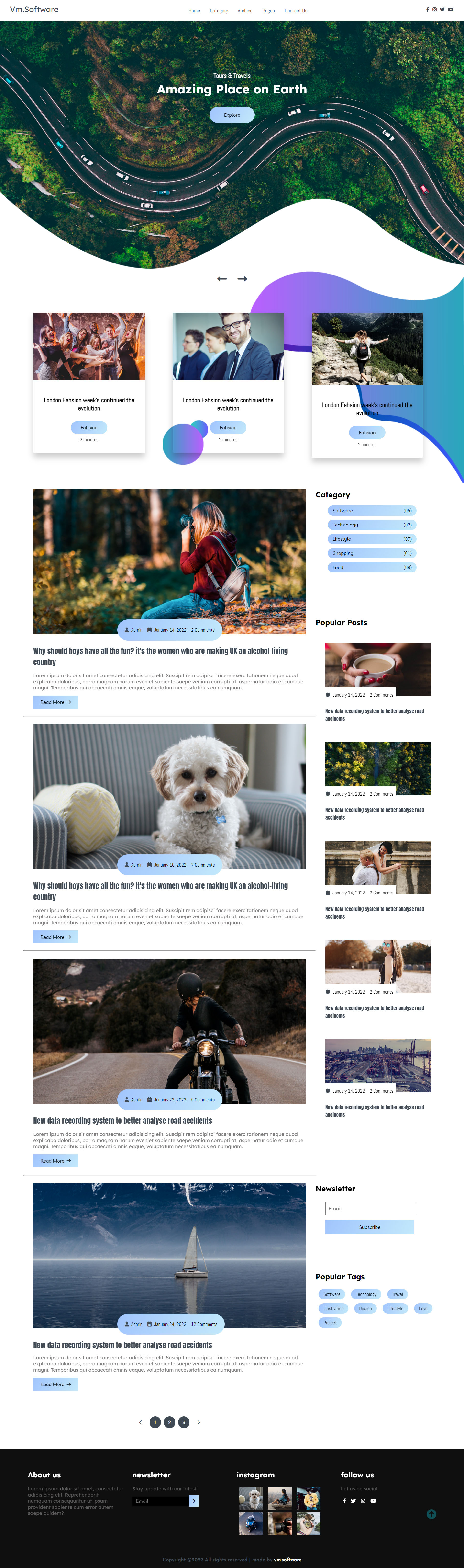 Blogger Template