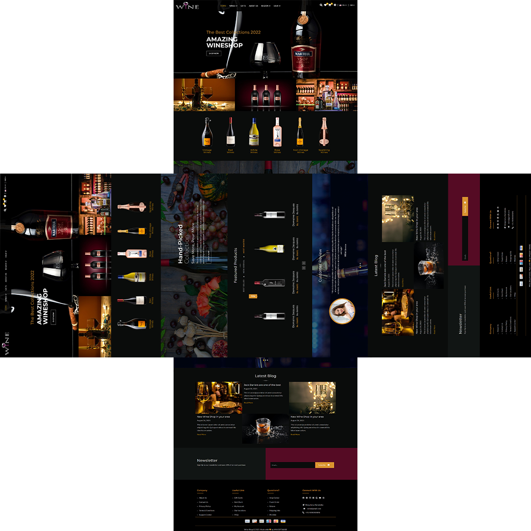 Wine Shop Template