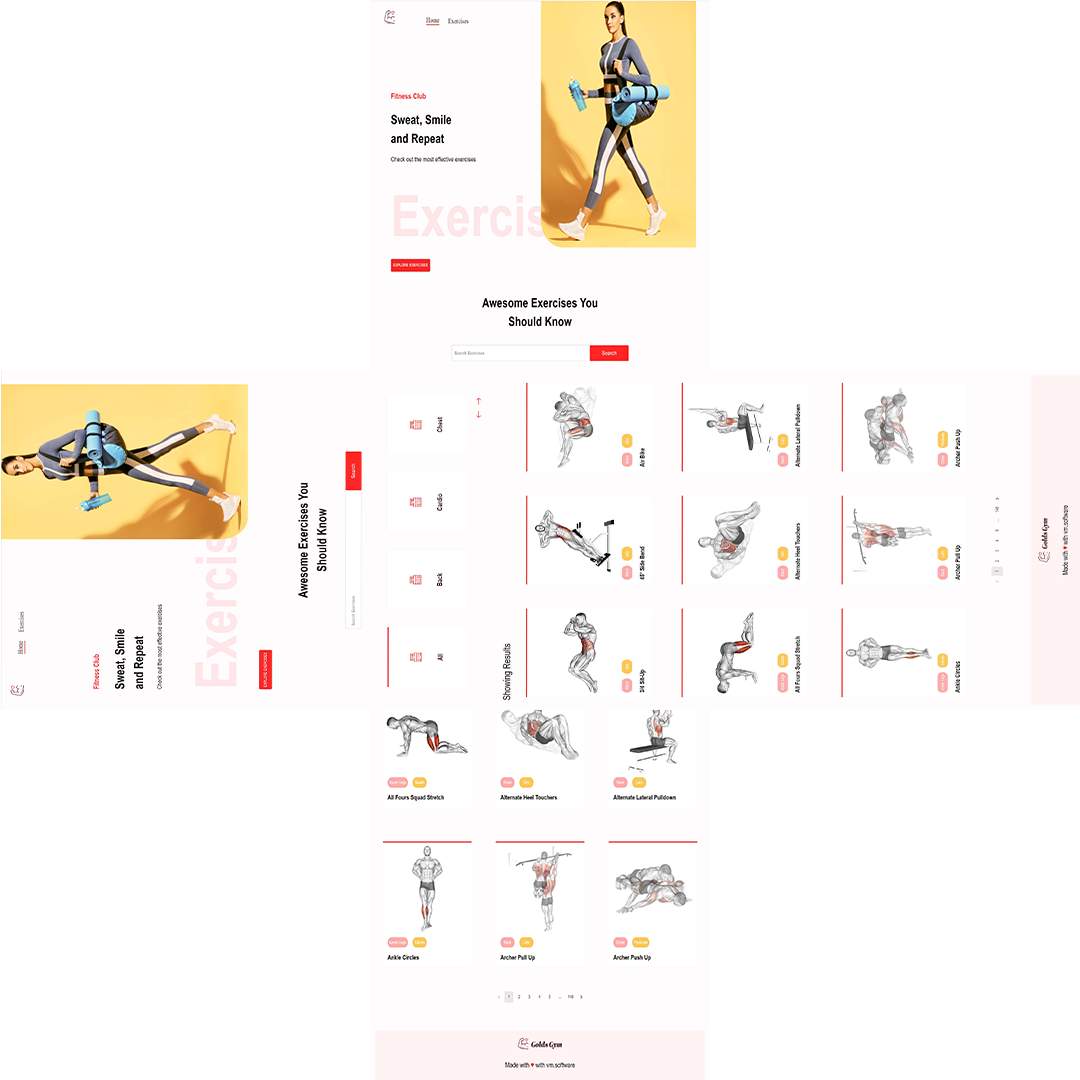 FITNESS CLUB WEB APP